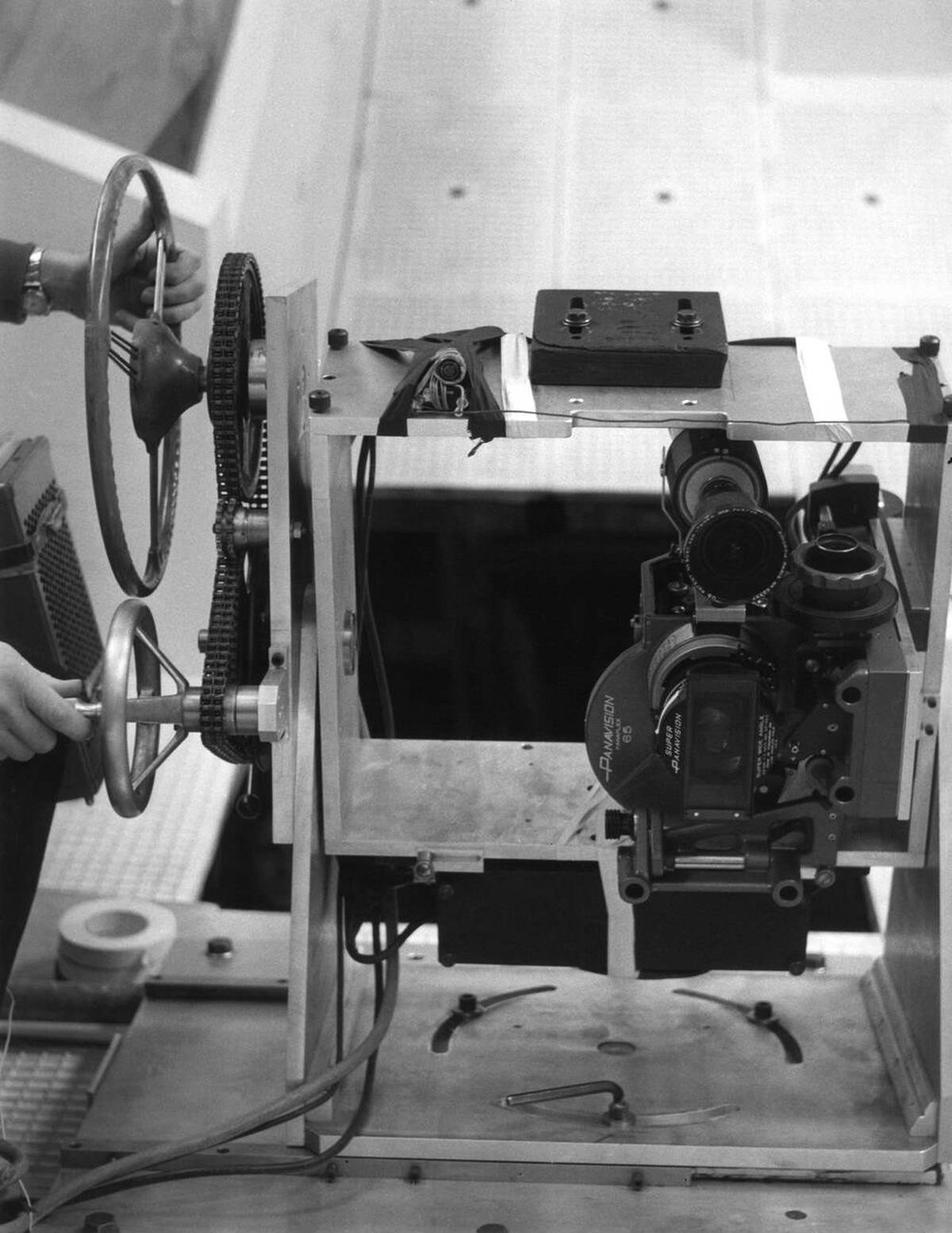 Stanley Kubrick And Crew Filming At Mgm British Studios, 2001: A Space Odyssey, 1968