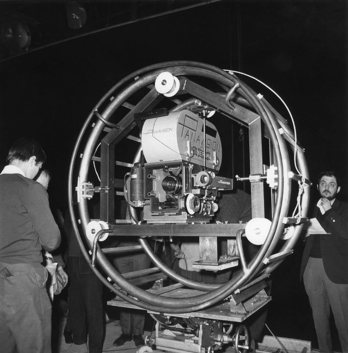 Stanley Kubrick And Crew Filming At Mgm British Studios, 2001: A Space Odyssey, 1968