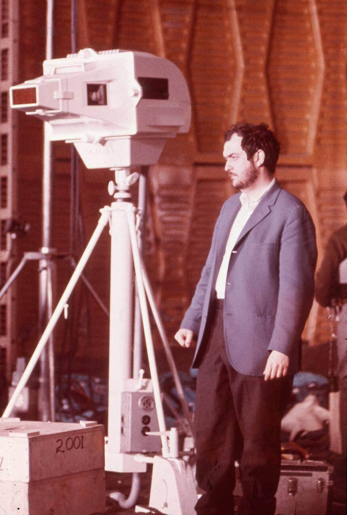 Stanley Kubrick On Set, 2001: A Space Odyssey, 1968