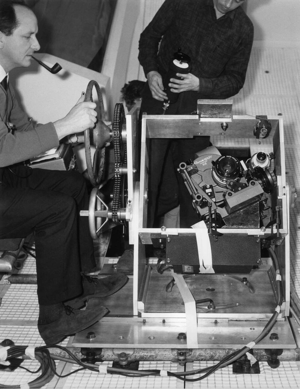 Stanley Kubrick And Crew Filming At Mgm British Studios, 2001: A Space Odyssey, 1968