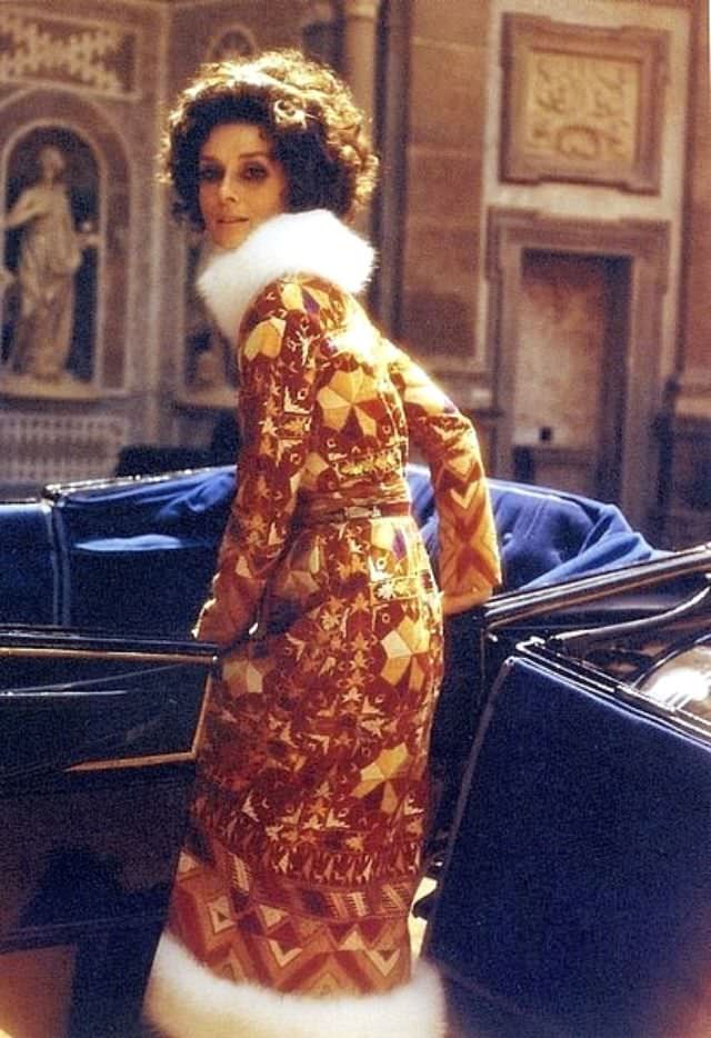 Audrey Hepburn For A Fashion Editorial In Rome, 1972
