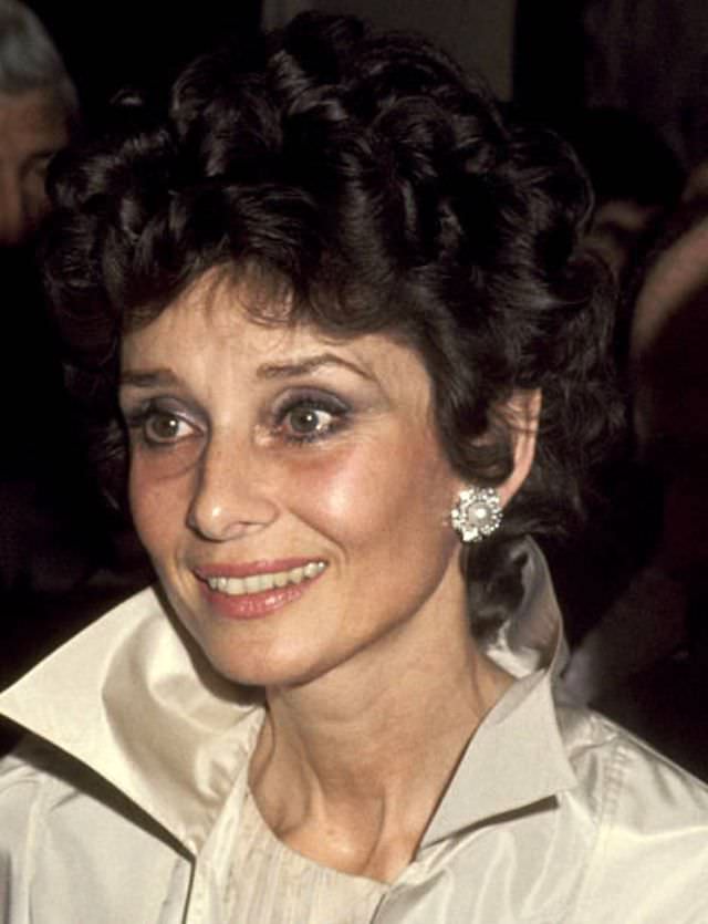 Audrey Hepburn In New York City For The Premiere Of Robin And Marian, 1976