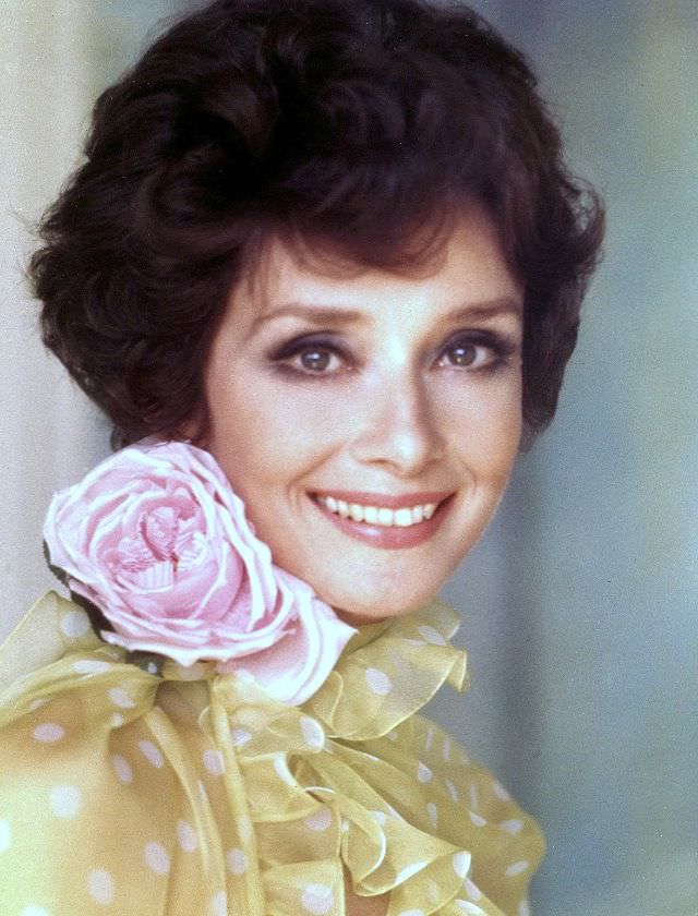 Audrey Hepburn At Her Apartment In Rome, 1976