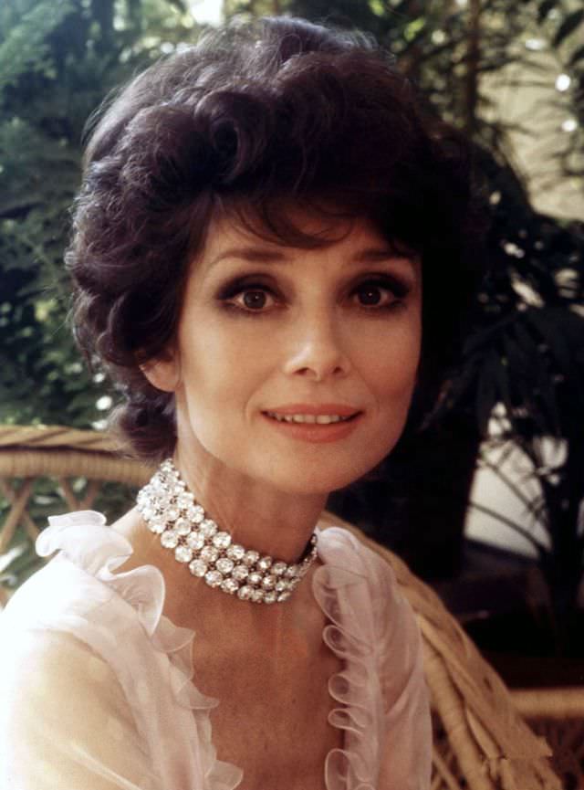 Audrey Hepburn At Her Apartment In Rome, 1976