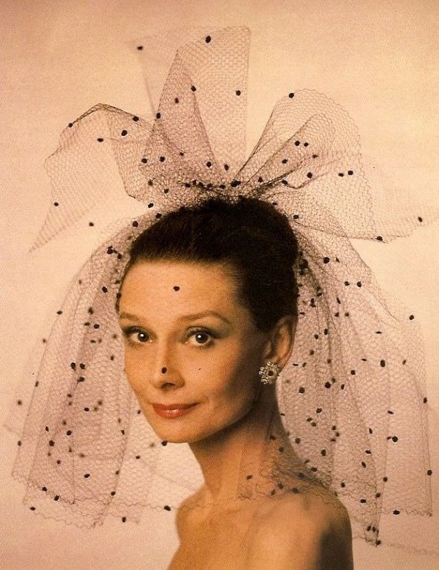 Audrey Hepburn In A Publicity Photo, Bloodline, 1979