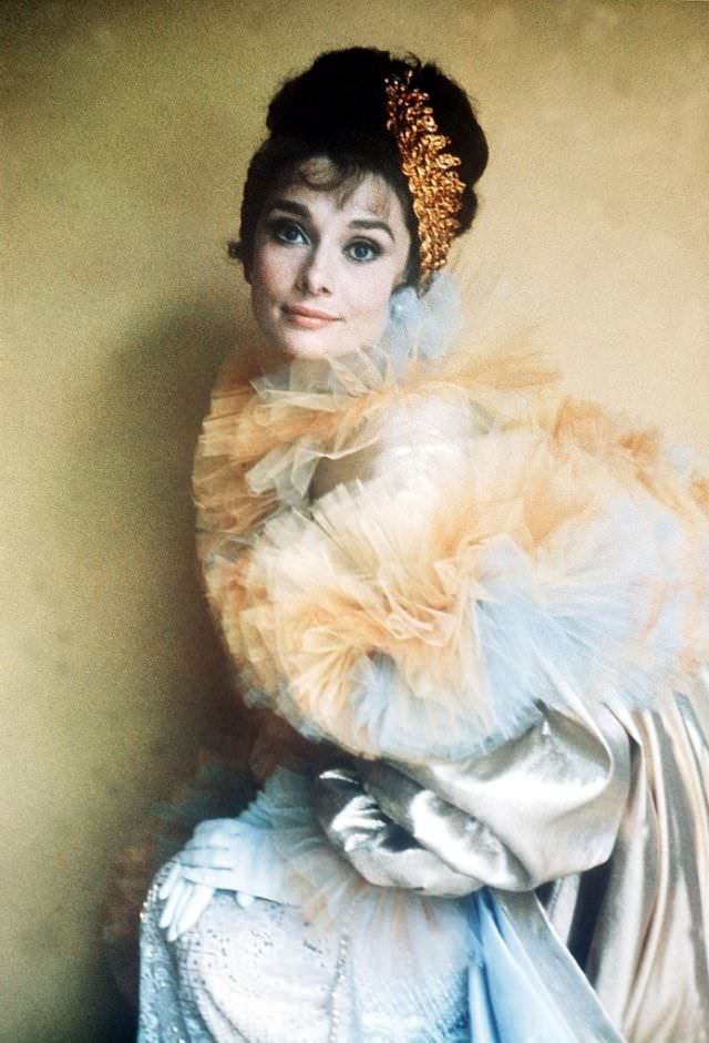 Audrey Hepburn For The Film My Fair Lady, 1963