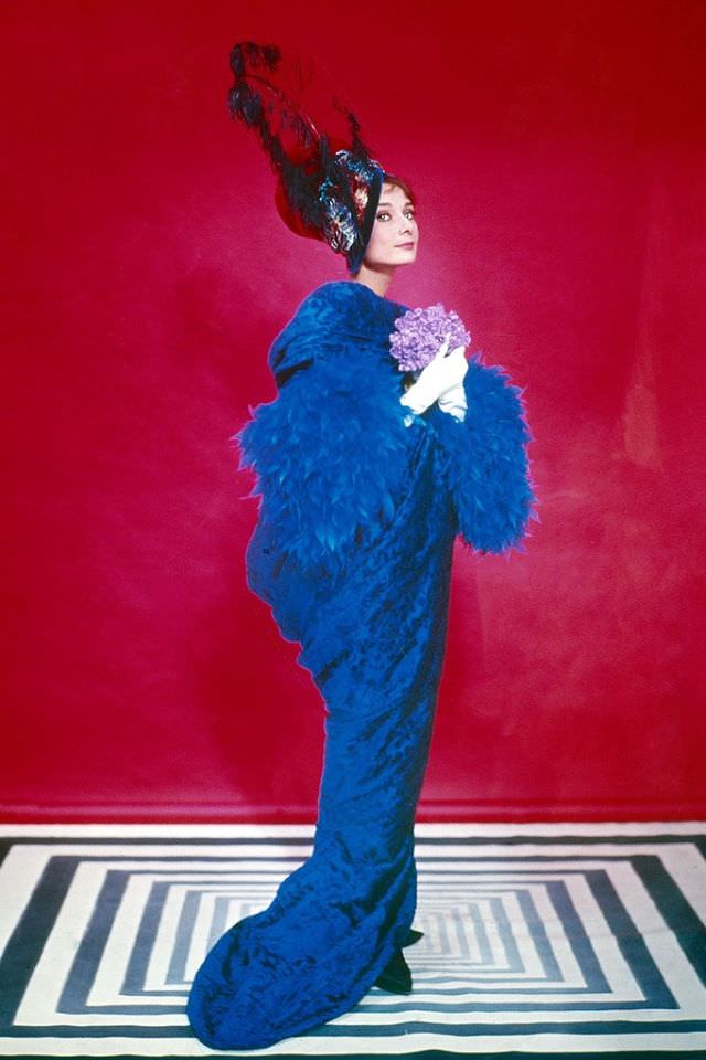 Audrey Hepburn Wearing A Cecil Beaton Costume For My Fair Lady, 1964