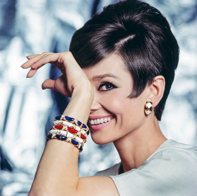 Audrey Hepburn At The Studio De Boulogne During The Making Of How To Steal A Million, 1965