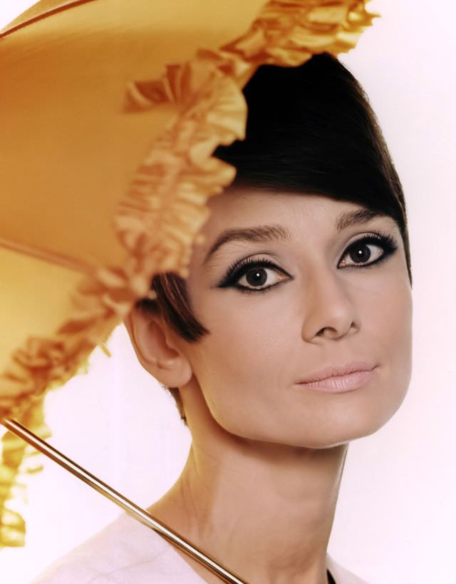 Audrey Hepburn At The Studio De Boulogne For The Publicity Of How To Steal A Million, 1965
