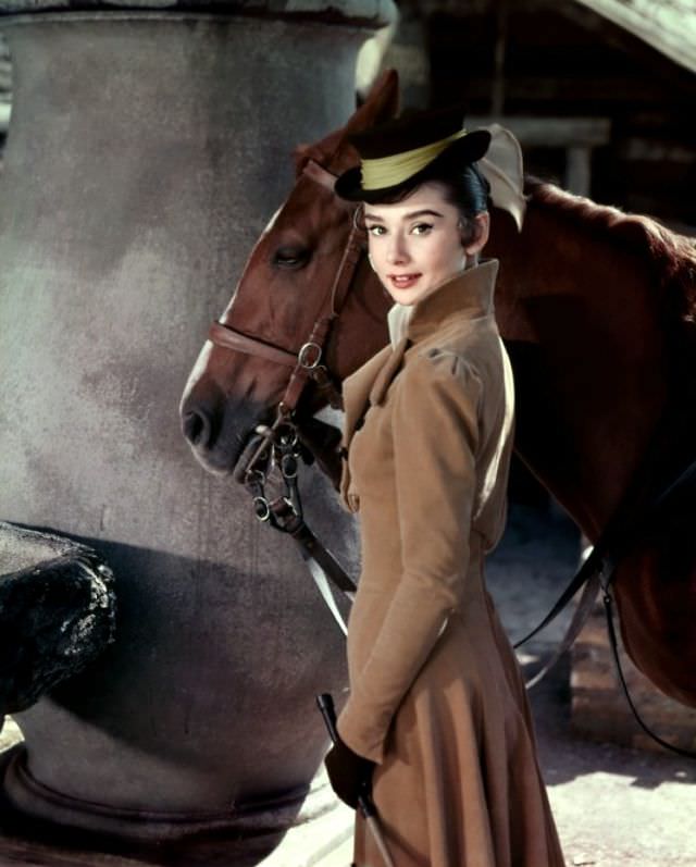 Audrey Hepburn As Natasha In War And Peace, 1956