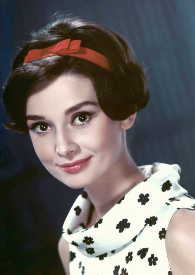 Audrey Hepburn At Mgm Studios, 1958