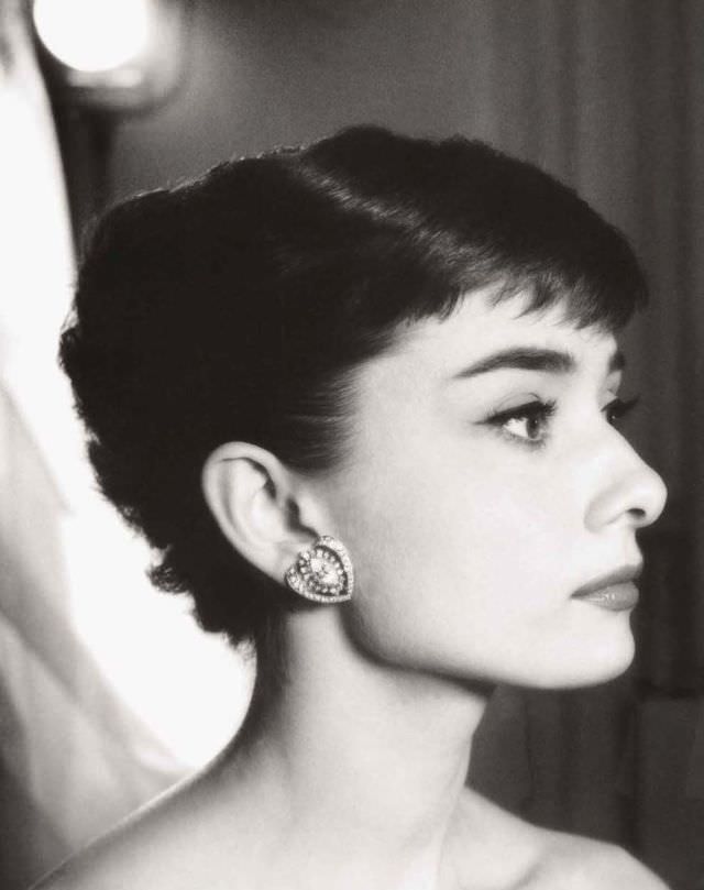 Audrey Hepburn At Paramount Studios, 1953