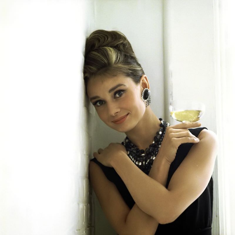 Audrey Hepburn In A Publicity Still For Breakfast At Tiffany'S, 1961