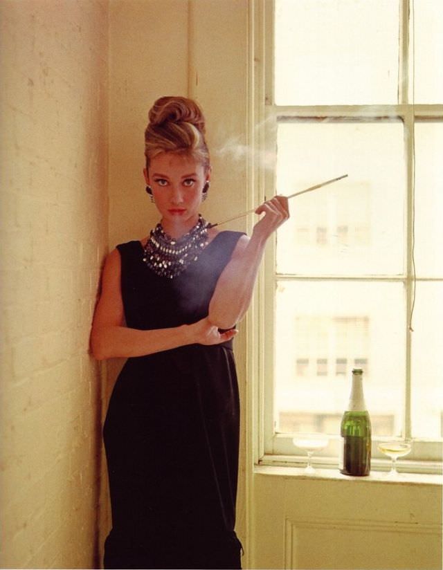Audrey Hepburn In A Publicity Still For Breakfast At Tiffany'S, 1961