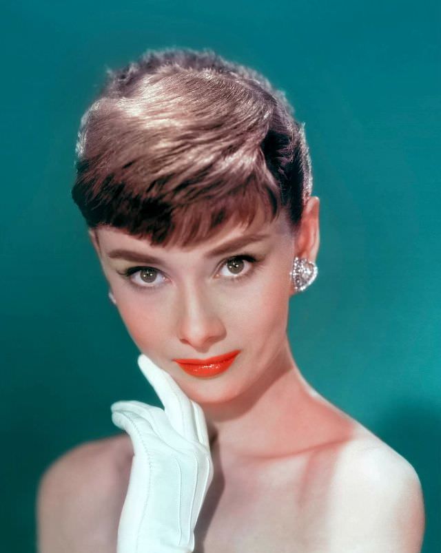 Audrey Hepburn In A Publicity Photo For Roman Holiday, 1953