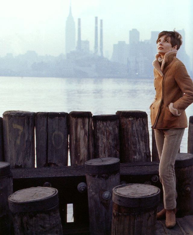 Audrey Hepburn In New York Before The Filming Of Wait Until Dark, 1967