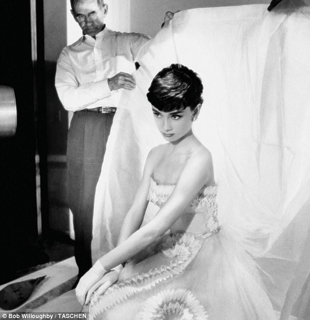 Audrey Hepburn At A Photo Shoot, 1953