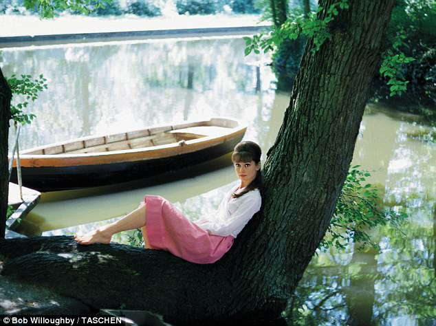 Audrey Hepburn At A Rented Villa During The Shooting Of Paris When It Sizzles, 1964