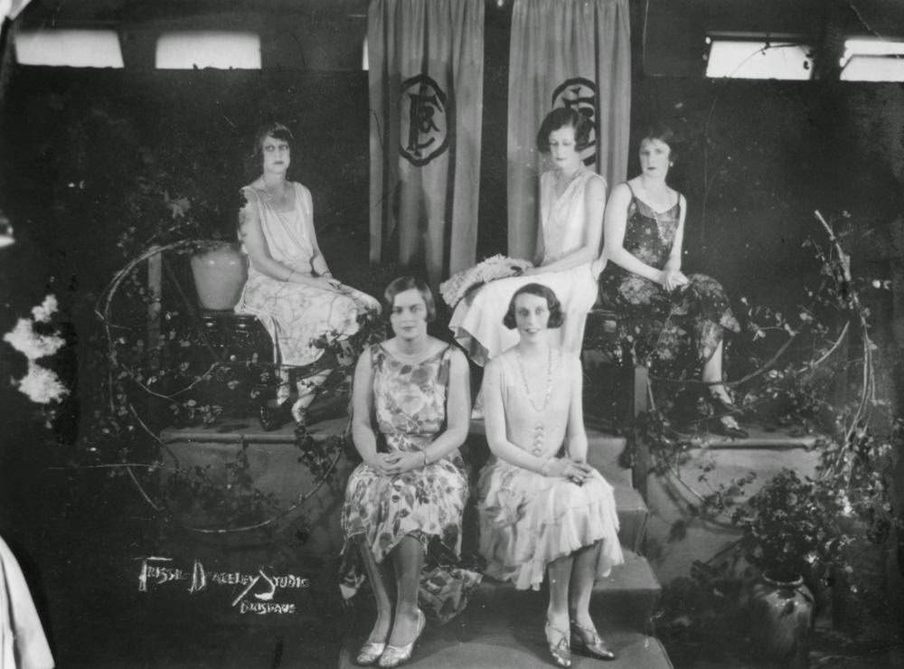 Models At A Fashion Parade At Finney Isles &Amp;Amp; Co. Wearing 1920S Evening Dresses, 1929