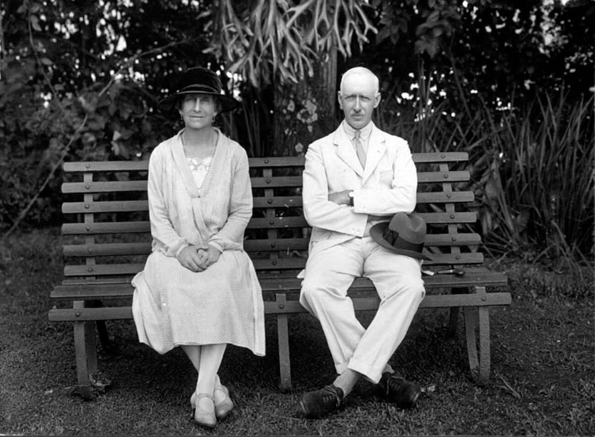 Portrait Of Lady And Sir John Goodwin, 1928
