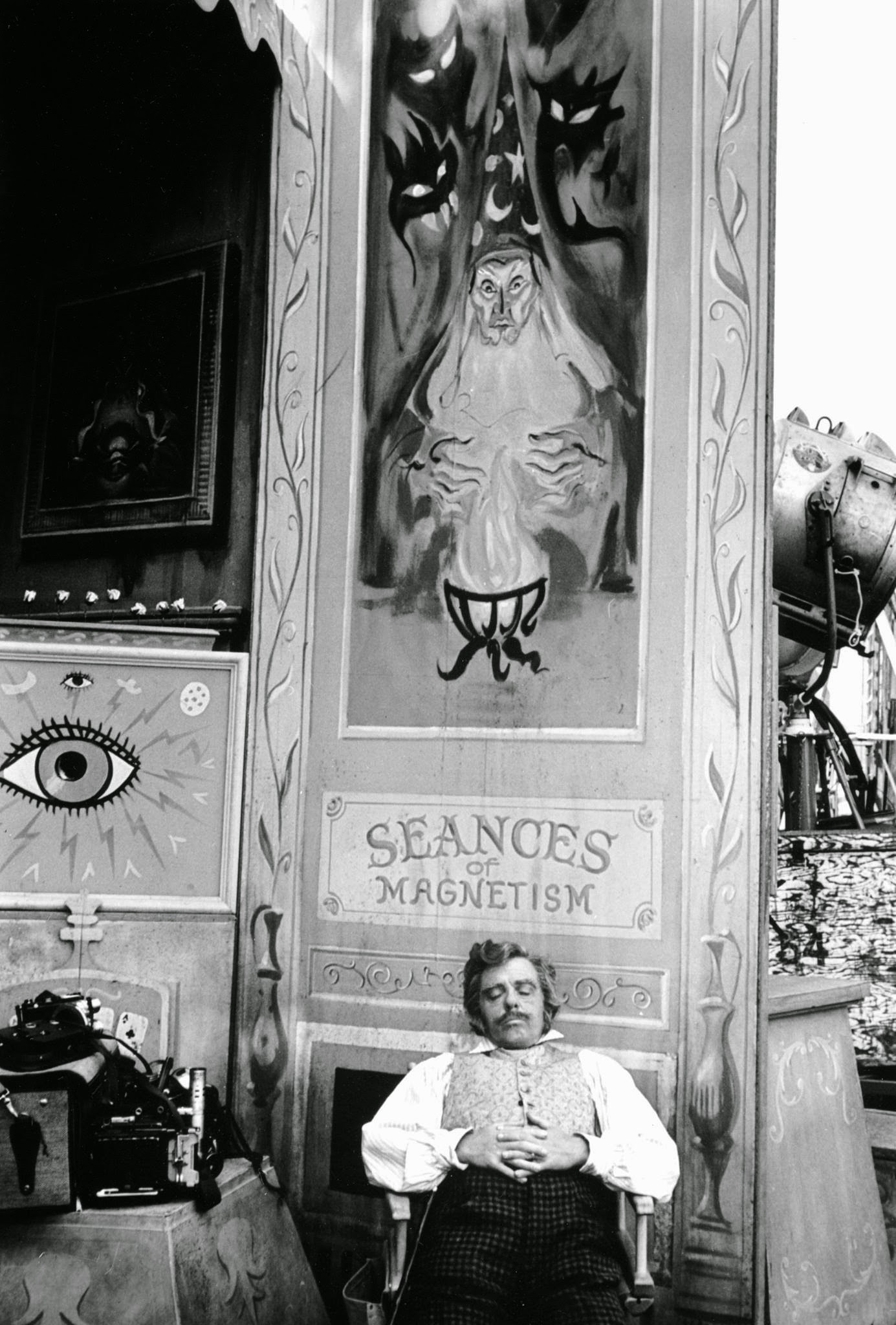 Richard Attenborough Sleeping On Disney Ranch Location For &Amp;Quot;Doctor Dolittle,&Amp;Quot; 1966.