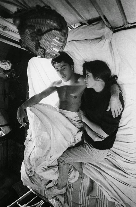 Dustin Hoffman And Katharine Ross On The Paramount Set Of &Amp;Quot;The Graduate,&Amp;Quot; 1967.