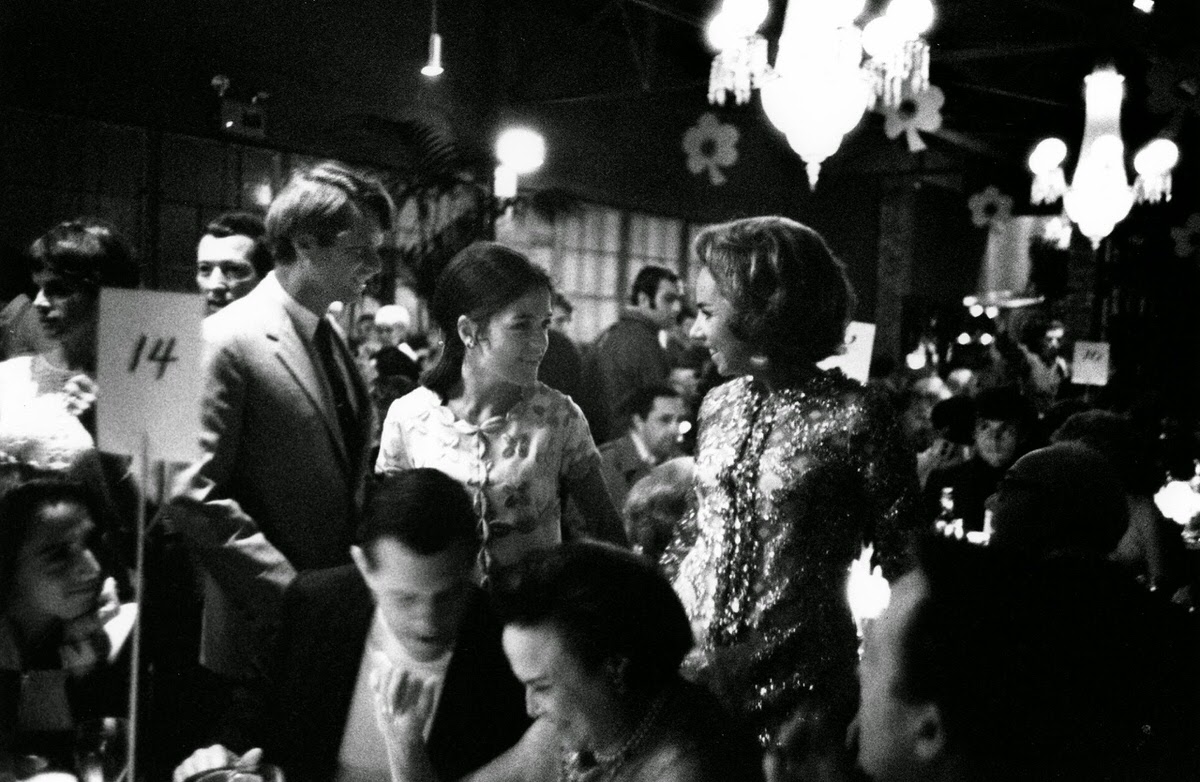 Robert And Ethel Kennedy At The Factory In L.a. Charity Bash, 1967.