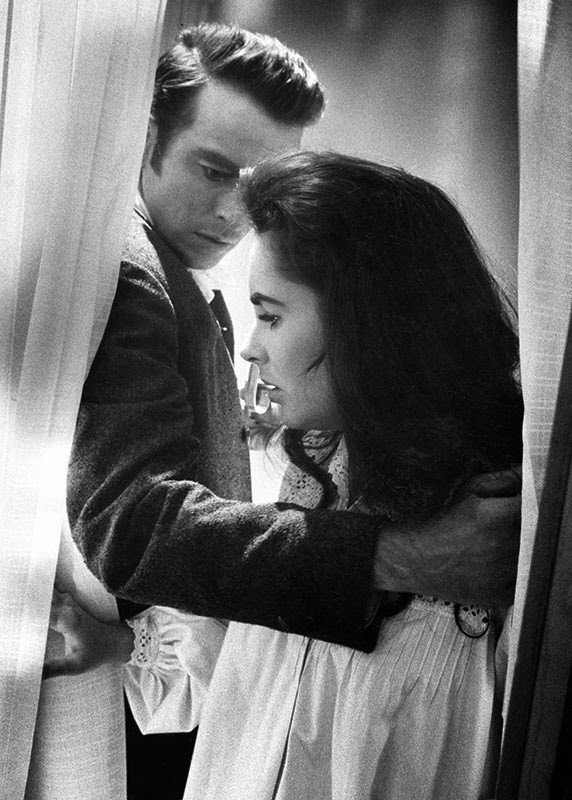 Montgomery Clift Leads Elizabeth Taylor Back To Bed On The Mgm Set Of &Amp;Quot;Raintree County,&Amp;Quot; 1956.