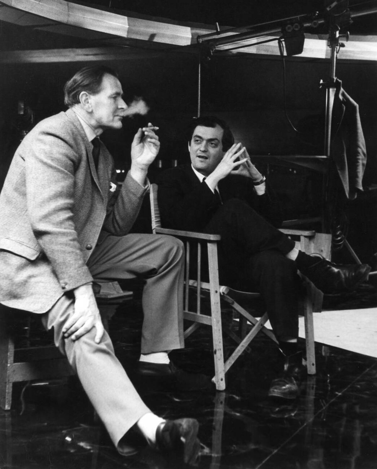 Gilbert Taylor And Stanley Kubrick On Set, Dr. Strangelove, 1964