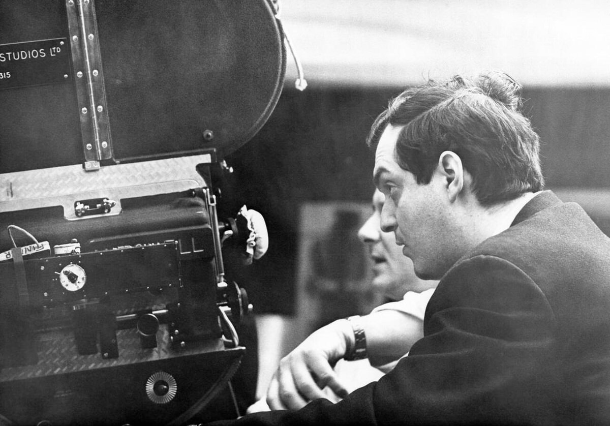 Stanley Kubrick On Set, Dr. Strangelove, 1964