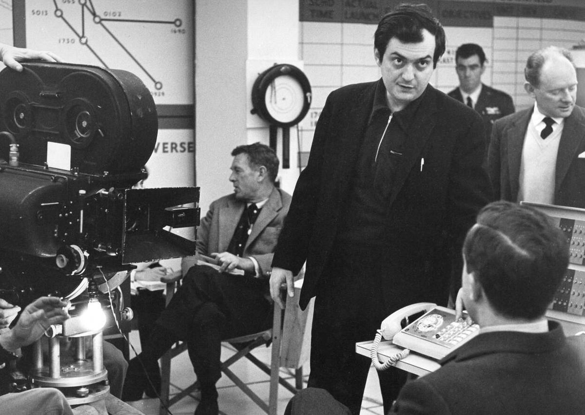 Stanley Kubrick, Peter Sellers, And Sterling Hayden On Set, Dr. Strangelove, 1964