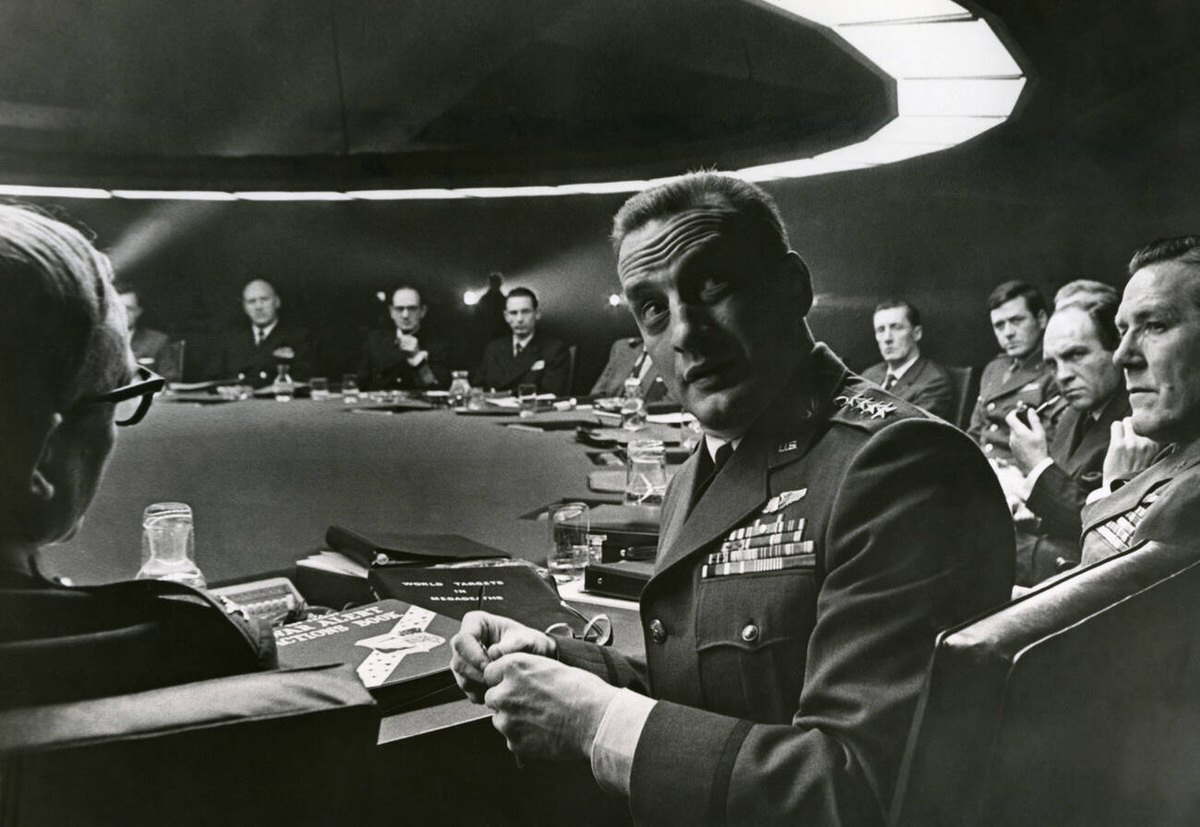 Scene From The Film, Dr. Strangelove, 1964