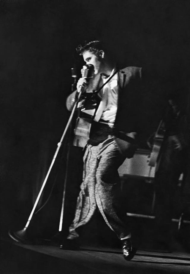 Elvis Presley, Florida Theater, Jacksonville, August 10, 1956.