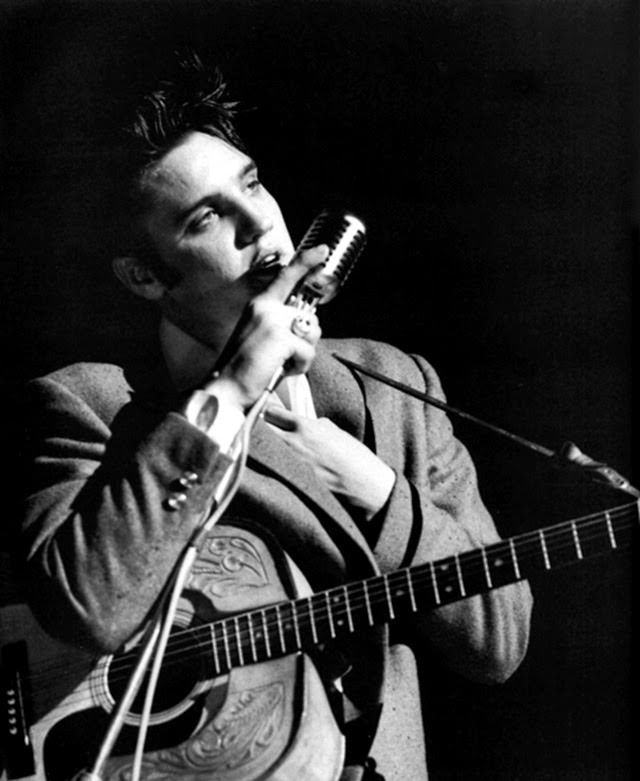 Elvis Presley Performs At One Of His Two Concerts At The Florida Theatre On August 10 &Amp;Amp; 11, 1956.