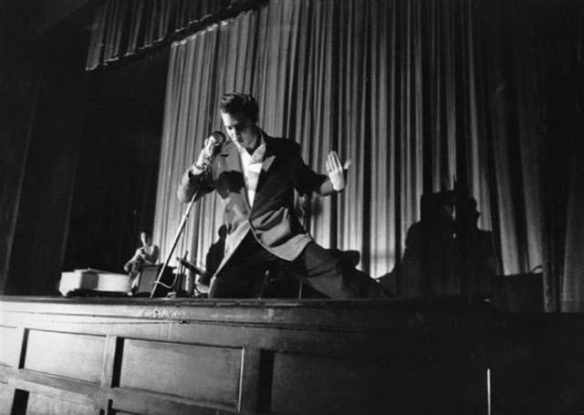 Elvis Presley Performs At One Of His Two Concerts At The Florida Theatre On August 10 &Amp;Amp; 11, 1956.