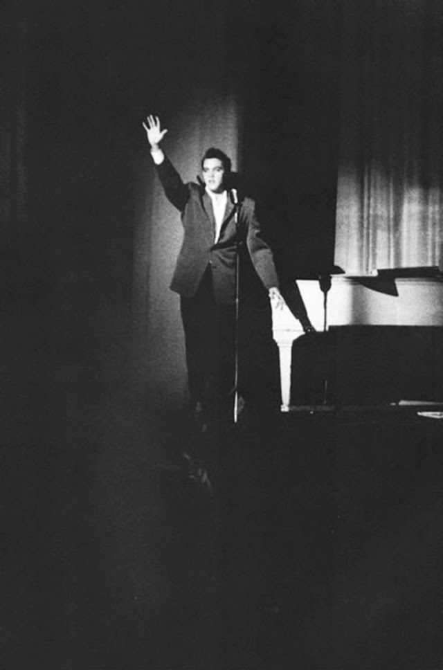 Elvis Presley Performs At One Of His Two Concerts At The Florida Theatre On August 10 &Amp;Amp; 11, 1956.