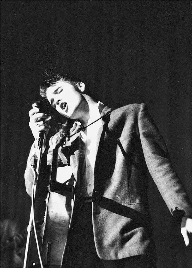 Elvis Presley Performs At One Of His Two Concerts At The Florida Theatre On August 10 &Amp;Amp; 11, 1956.