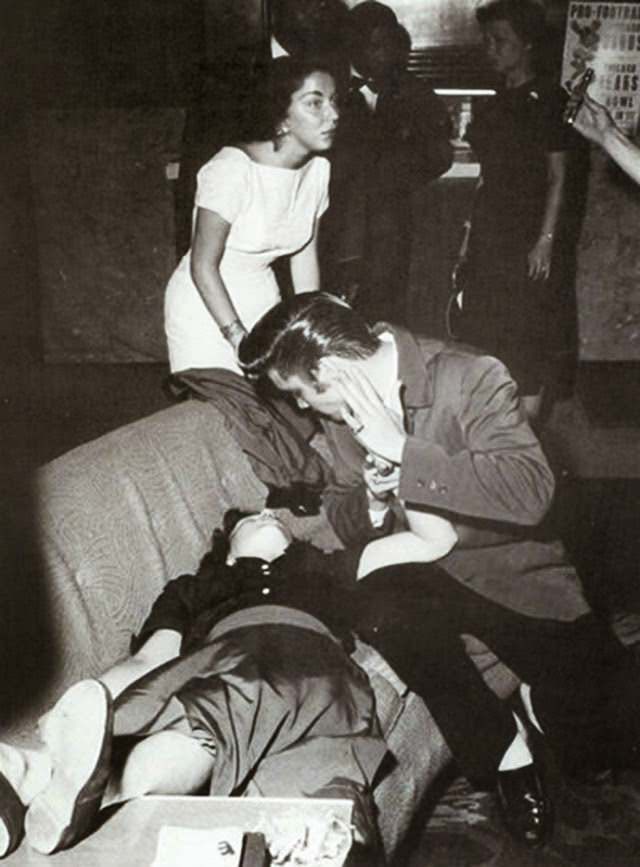 Elvis And The Contest Winner, Andrea June Stephens, August 10, 1956, Jacksonville.