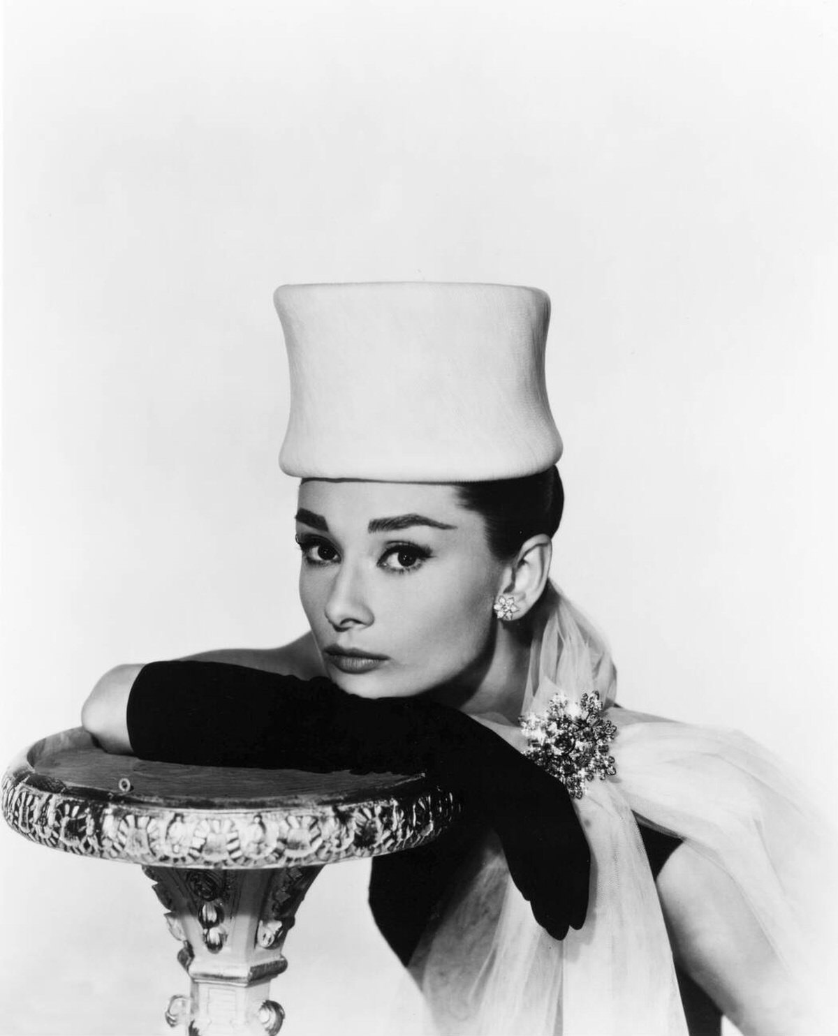 Audrey Hepburn In A Scene From The Film, Funny Face, 1956