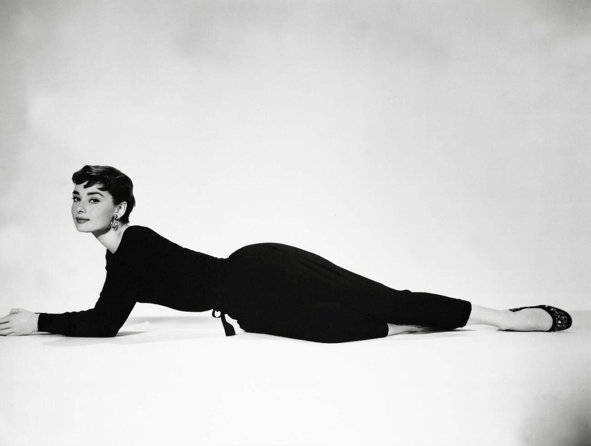 Audrey Hepburn In A Scene From The Film, Funny Face, 1956