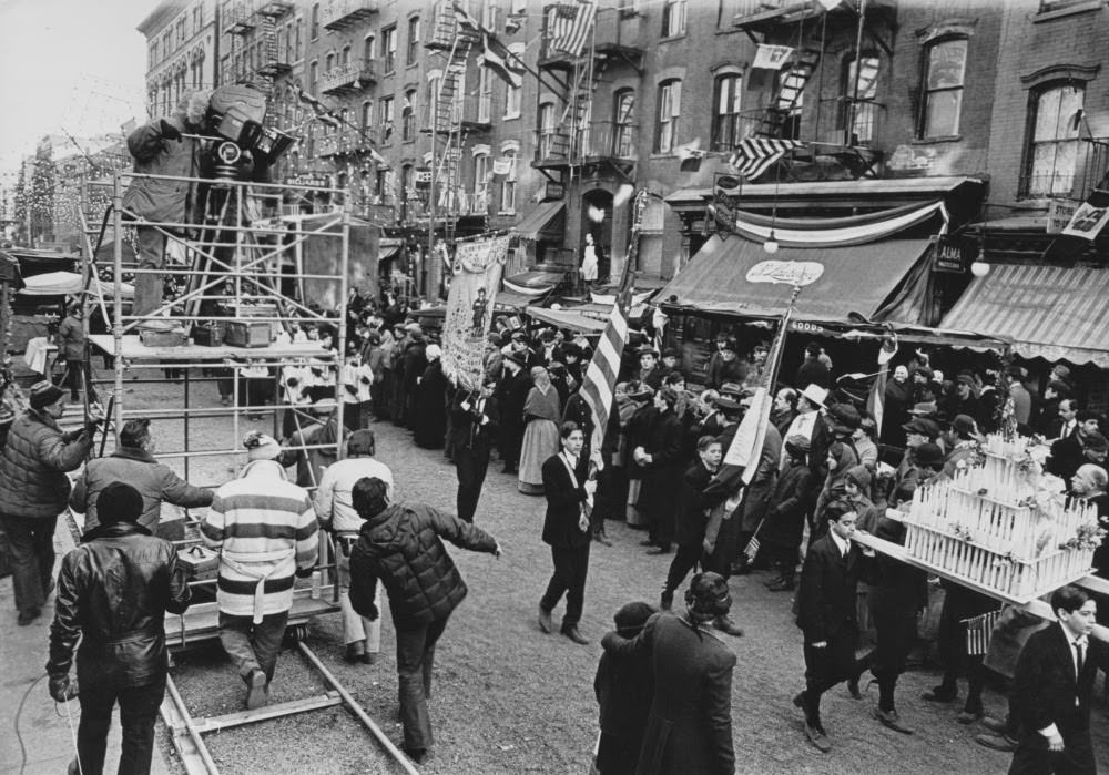 Shooting The Religious Parade During The Feast Of San Gennaro In Little Italy. In The Godfather Part Ii, The Procession Is The Backdrop For The Young Vito Corleone’s (Robert De Niro) Assassination Of Local Kingpin Don Fanucci (Gastone Moschin).