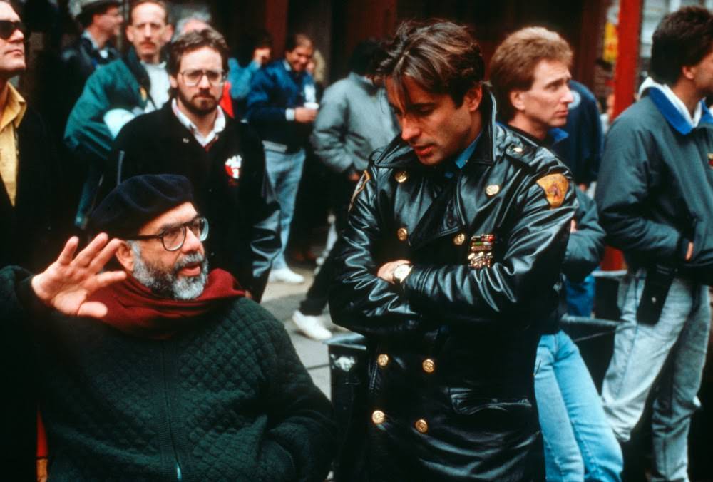 Coppola With Andy Garcia, Who Plays Vincent Mancini, The Illegitimate Son Of Sonny Corleone.