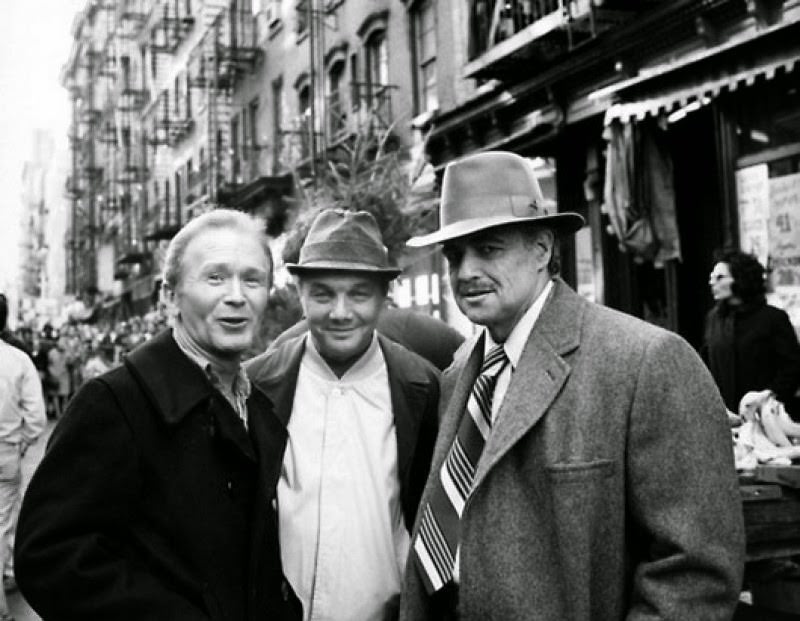 Red Buttons, Mario Puzo And Marlon Brando