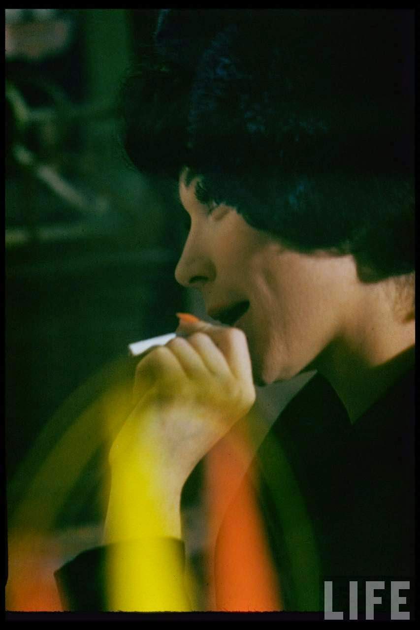 Shirley Maclaine As Irma Smoking A Cigarette, Irma La Douce, 1963
