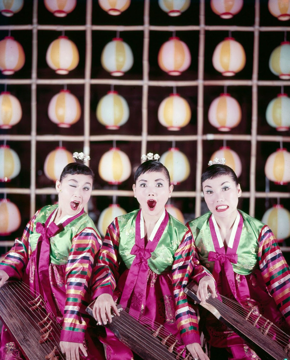 The Kim Sisters -- Mia, Ai-Ja, Sook-Ja -- In 1960.
