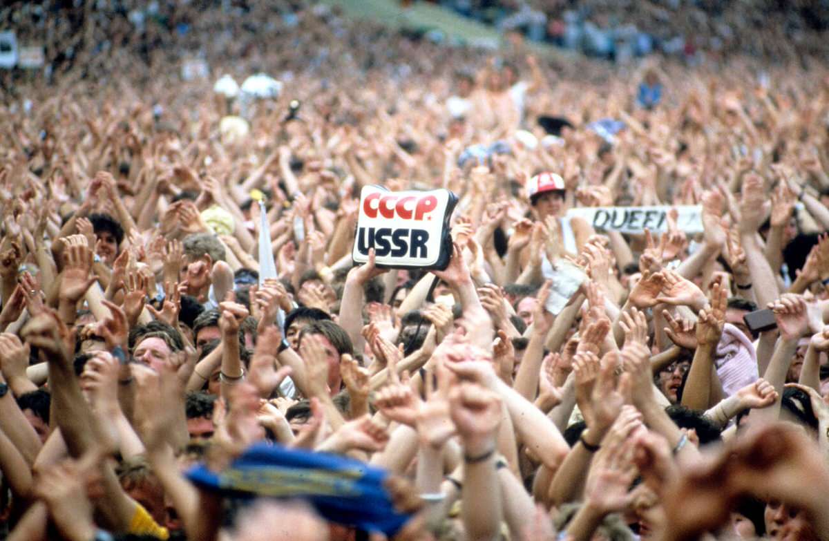 Live Aid At Wembley Stadium, 1985