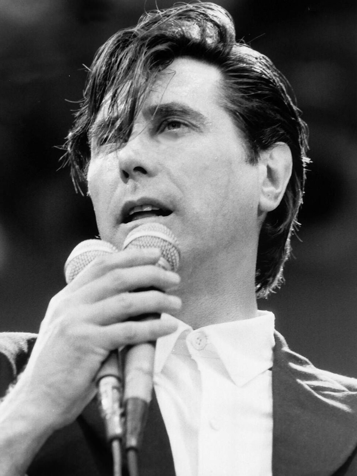 Bryan Ferry At The Live Aid Concert At Wembley, 1985