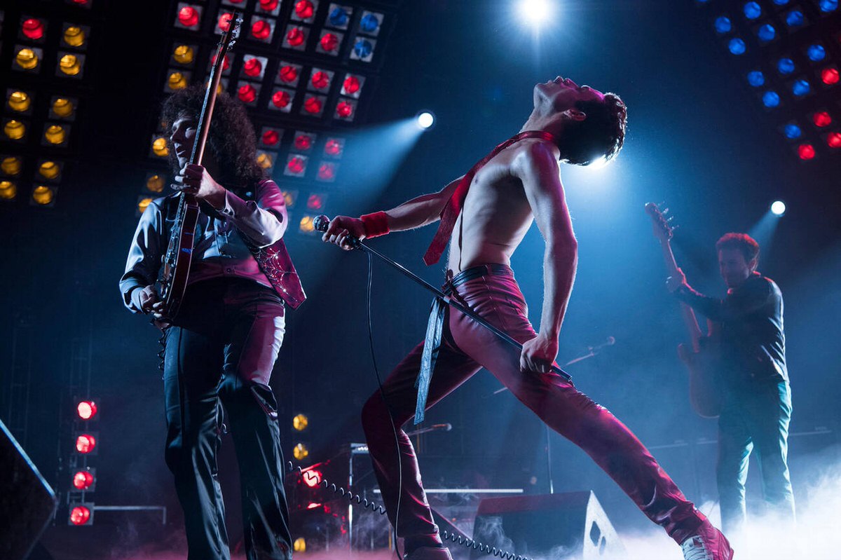Gwilym Lee, Rami Malek, And Joe Mazzello, Bohemian Rhapsody, 2018