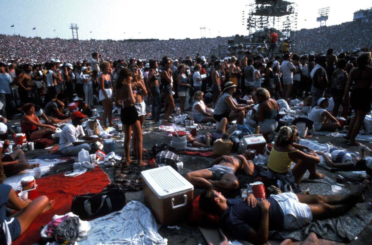Live Aid Performers, 1985