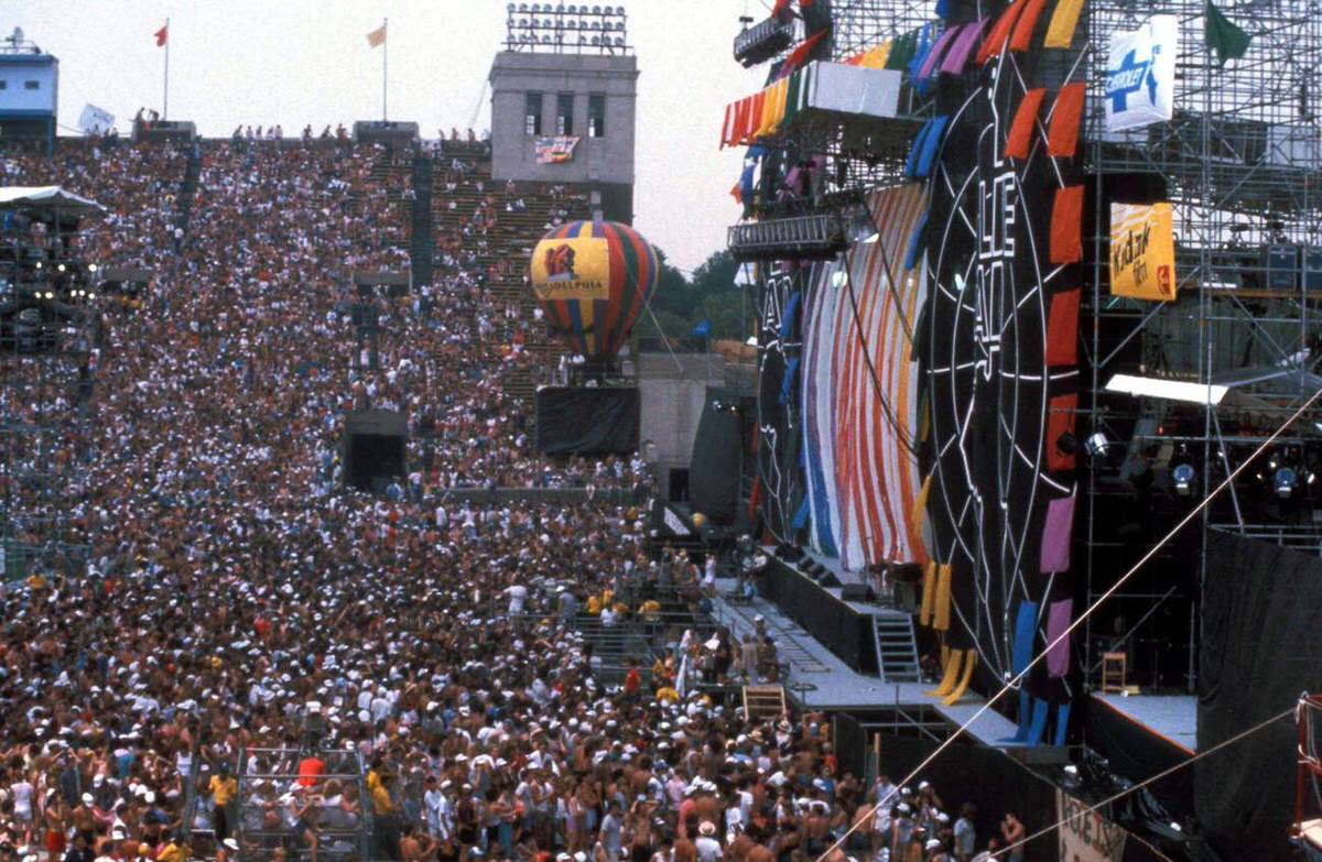 Live Aid Performers, 1985